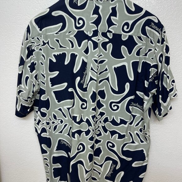 Mens Manuhealii Aloha Shirt - Picture 2 of 3